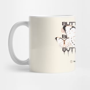 Grunge Butterflies Streetwear Design Mug